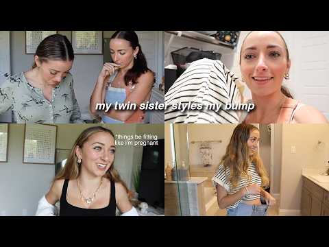 Styling My Sisters Baby Bump *20 Weeks Pregnant*