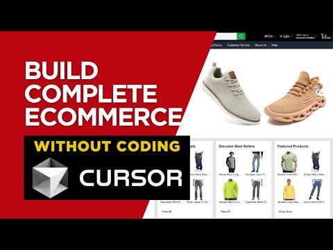 No-Code Revolution: Build an ECommerce Site with Cursor AI in Minutes!