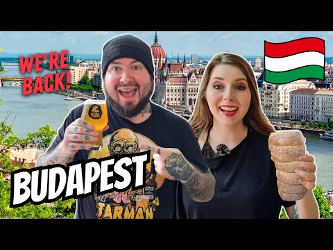 BUDAPEST: Europe's COOLEST capital? đđş - Hungarian FOOD & trying PALINKA