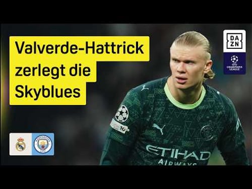 Real Madrid vs. Manchester City | Round of 16 | UEFA Champions League | DAZN Highlights