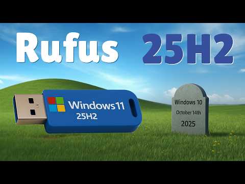 Rufus and Windows 11 25H2