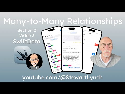6. Swift Data Many to Many relationships