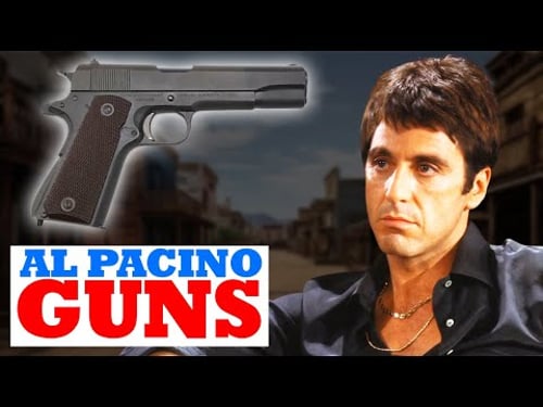 Al Pacino’s Crime Movie Guns! Scarface to Heat