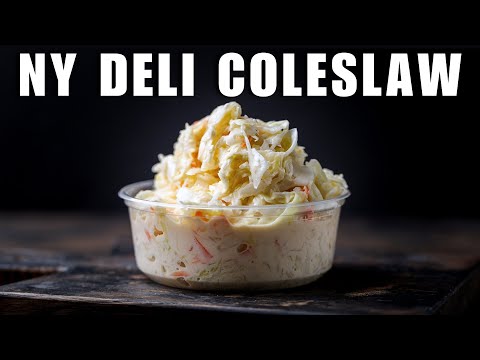 How To Make Real New York Deli Coleslaw