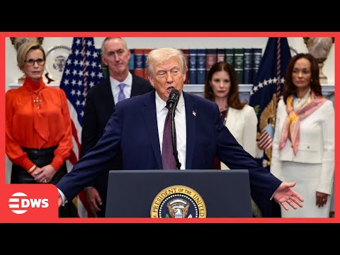 Trump Announces Historic U.S. Drug Price Reductions And Manufacturing Investments | DWS News | AC1F