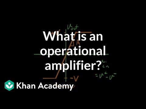What is an operational amplifier?