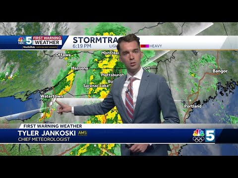 Video: Rainy night (5-27-24)