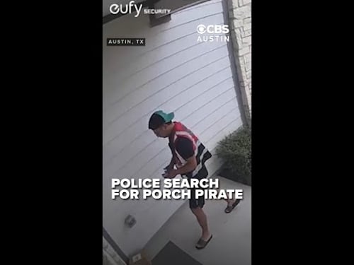 Austin police seek help identifying porch pirate accused of multiple thefts