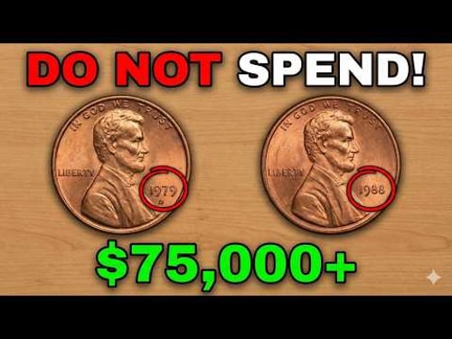 Stop! Don't Spend These! 1979 & 1988 Pennies Are Worth Thousands!