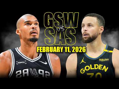 Golden State Warriors vs San Antonio Spurs Full Game Highlights – February 11, 2026 | NBA Season