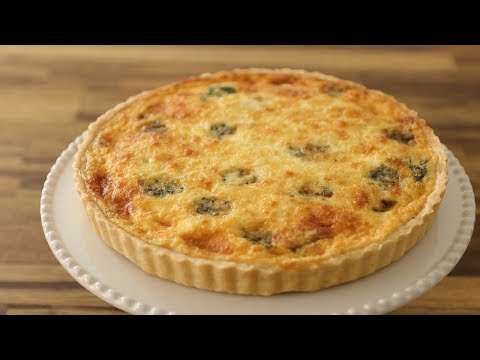 Spinach and cheese Quiche Recipe
