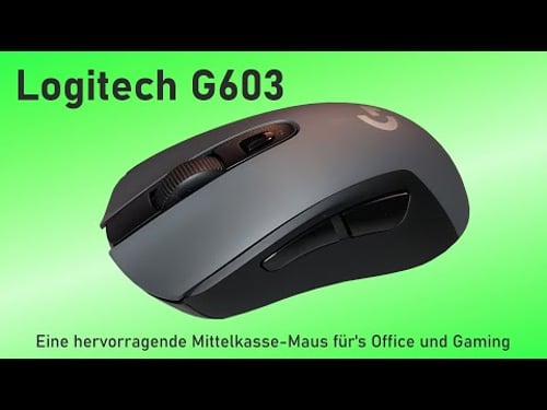 Logitech G603 Gaming Maus - Tolle Mittelklasse-Maus für Office-Arbeiten und zum Zocken