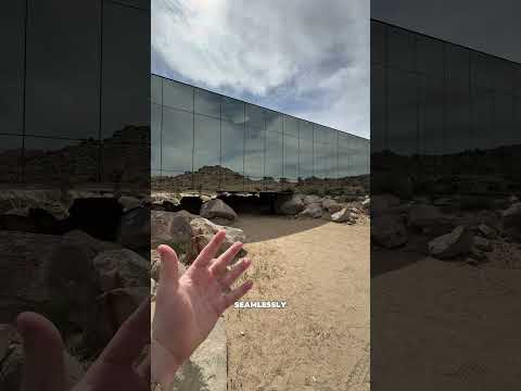 This is the famous “Invisible House” in Joshua tree!