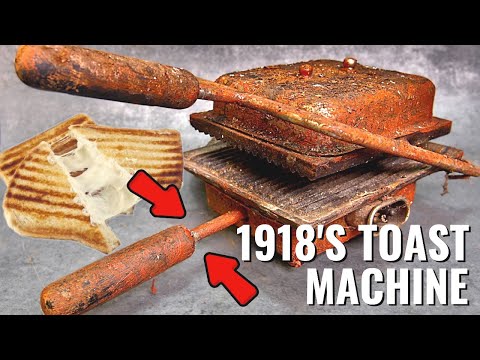 1918s Antique Toast maker Restoration & Tasting
