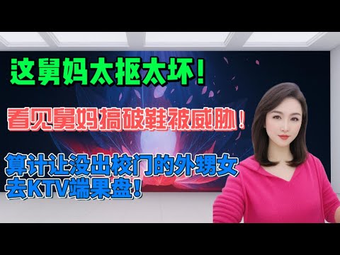 这舅妈太抠太坏!看见舅妈搞破鞋被威胁!算计让没出校门的外甥女去KTV端果盘!#分享 #大熱門 #沙雕 #情感 #内涵段子 #搞笑 #沙雕剧情 #熱門 #感情 #美女 #人间烟火