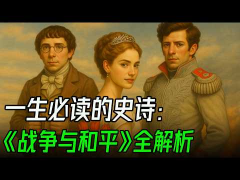 托爾斯泰的巔峰之作:《戰爭與和平》為何能稱為俄羅斯的民族史詩?解密《戰爭與和平》中四大家族與人性博弈!#戰爭與和平 #WarAndPeace #托爾斯泰 #Tolstoy #俄羅斯文學