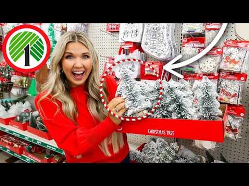 Stop Overlooking These DOLLAR TREE Christmas Trees!