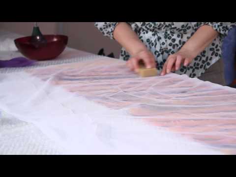 «Ручная работа». Шарф в технике нунофелтинг (1.07.2015)