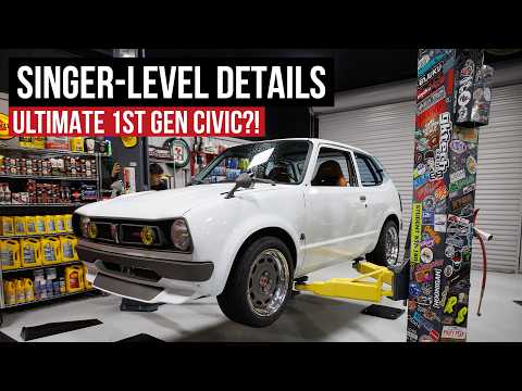 This 1st Gen Civic Is The Most Extreme Honda Restomod I've Ever Seen