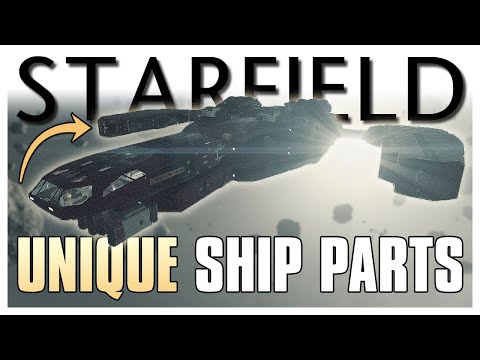 Starfield - All UNIQUE Ship Parts & Dealer Locations