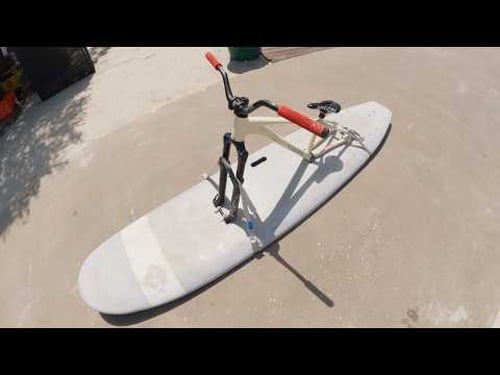 I MADE A SURF BIKE IN TEXAS!