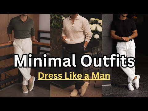 MINIMAL SUMMER OUTFIT FOR MEN 2025