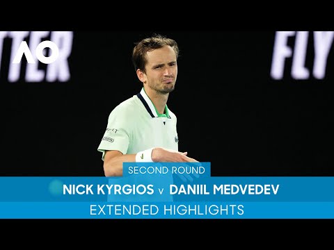 Nick Kyrgios v Daniil Medvedev Extended Highlights (2R) | Australian Open 2022