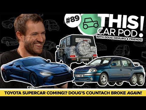 Toyota Reveals New Sports Car! New G-Wagon Looks Good? Buying Rare Concept Cars! THISCARPOD! Ep89