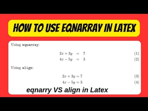 How to use eqnarray in LaTeX: Multiline Equations