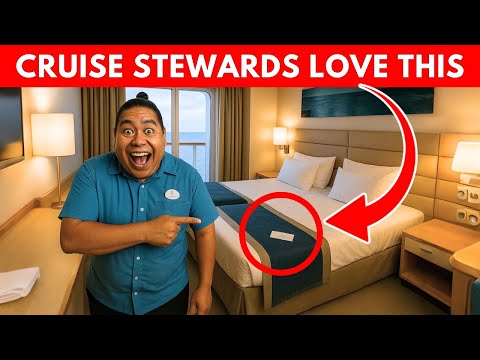 14 Things Your Cruise Cabin Steward Secretly LOVES You’re Doing