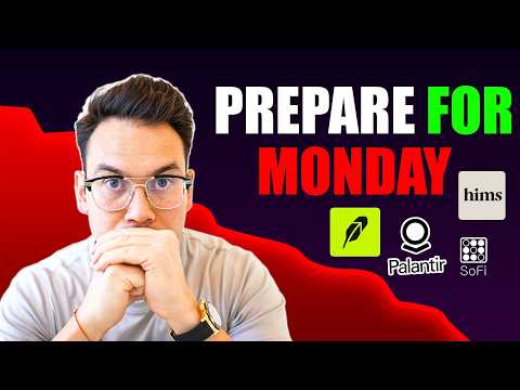 Stock Market Warning - What This Pullback Means (HOOD, HIMS, PLTR, SOFI) | Options With Ryan