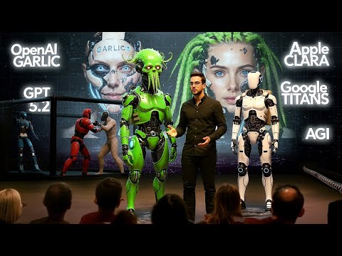 OpenAI Garlic, Google Titans, Apple Clara, GPT 5.2, AGI Claims and More AI News This Week