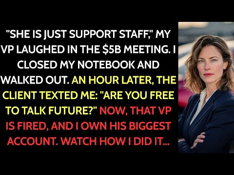 VP Called Me 'Just Support Staff' - The $5B Client Walked Out With Me | Corporate Revenge