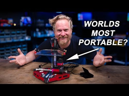 This 3D Printer Prints UPSIDE DOWN!