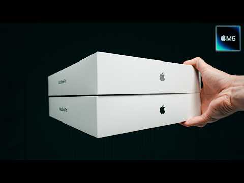 Full of SURPRISES... Apple MacBook Pro M5 unboxing & First Impressions