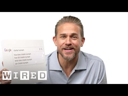 Charlie Hunnam Answers The Web's Most Searched Questions | WIRED
