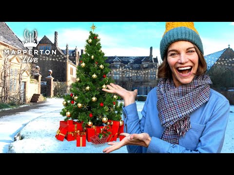 Our BRITISH CHRISTMAS Preparations at the MANOR!