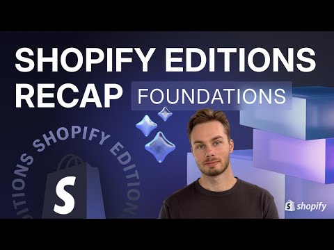 Shopify Editions Feb ‘24 - Theme Blocks Explained, Category Metafields & more updates