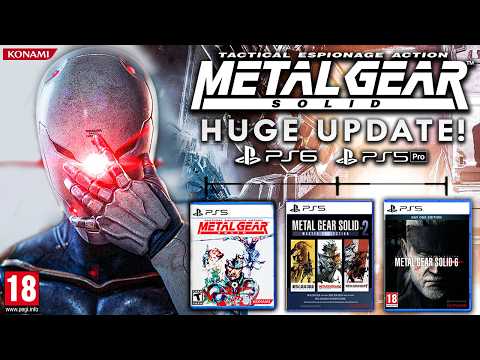 Konami's Metal Gear Solid™ 2026 Plans | MGS 1 Remake, MGS 4 Remaster & NEW UPDATE!