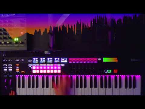 Sequencing and Improvising Music Live with my Keyboard