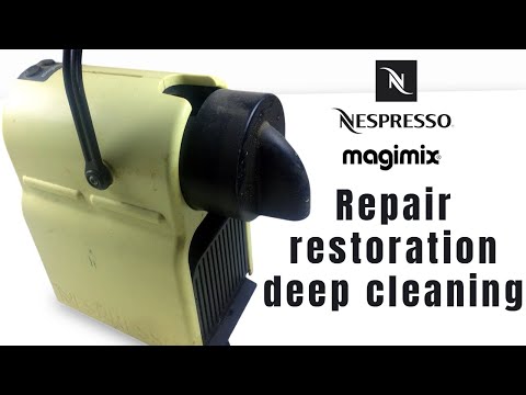 restoration & repair a dirty machine Nespresso Magimix Inissia