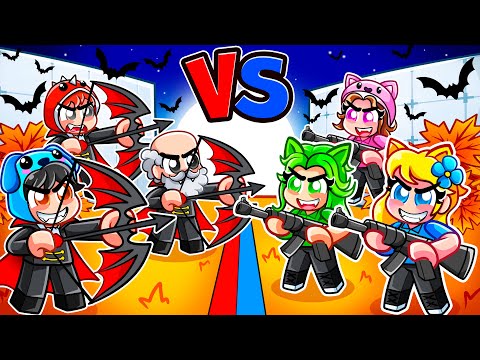 Werewolf vs Vampire In Roblox Rivals...