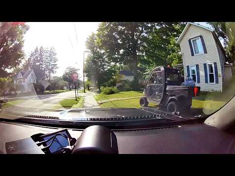 Stealing a University Golf Cart Doesn't End Well