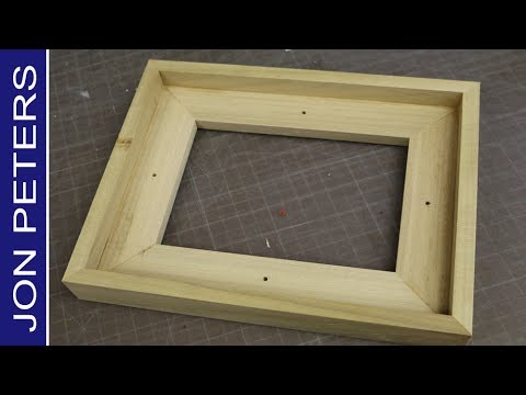 How to Make a Float Frame without a Table Saw