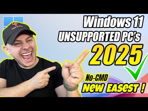 How to Install Windows 11 on Unsupported PC in 2025 (New Easiest Method, No CMD)