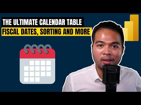 Create the ULTIMATE CALENDAR TABLE for your Power BI Reports // Beginners Guide to Power BI in 2022