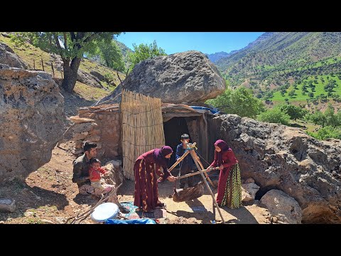 The production of Butter and Buttermilk by Nomads using Traditional Methods: IRANIAN Nomads