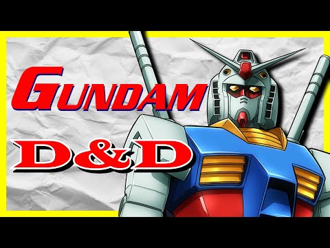 How to build a GIANT Mech Gundam in Dungeons & Dragons
