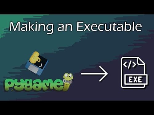 Making an Executable from a Pygame Game (PyInstaller)
