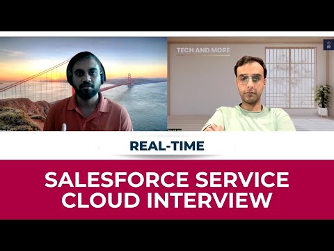 Salesforce Service Cloud Interview | Real-Time Scenario-Based Q&A | 2025 Edition #servicecloud #tech